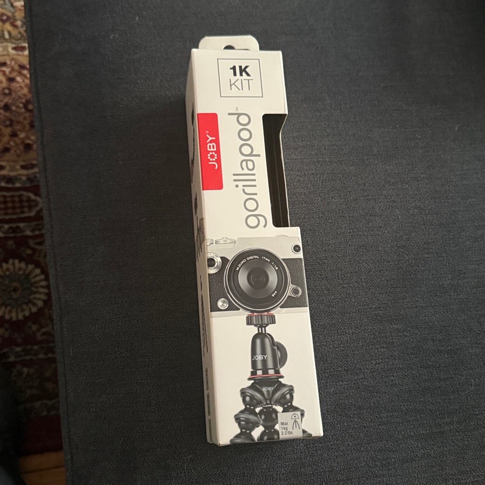 JOBY GorillaPod 1K Kit, New in box